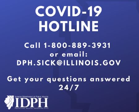 IDPH Hotline CoronaVirus